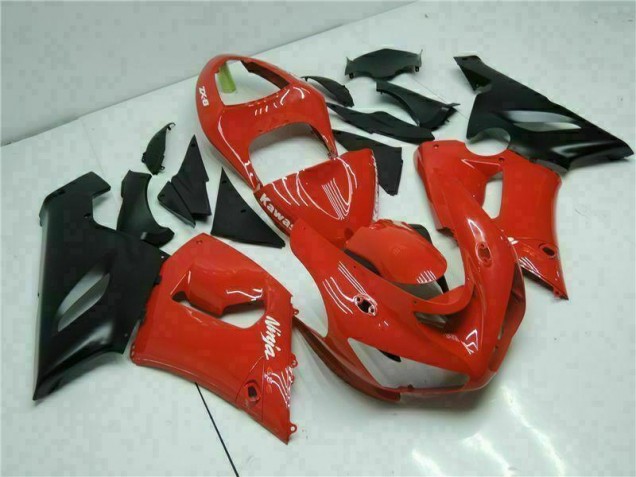 ZX6R 2005-2006 Motorrad Verkleidung - Rot ZX6R 2005-2006 Motorrad Verkleidung - Rot