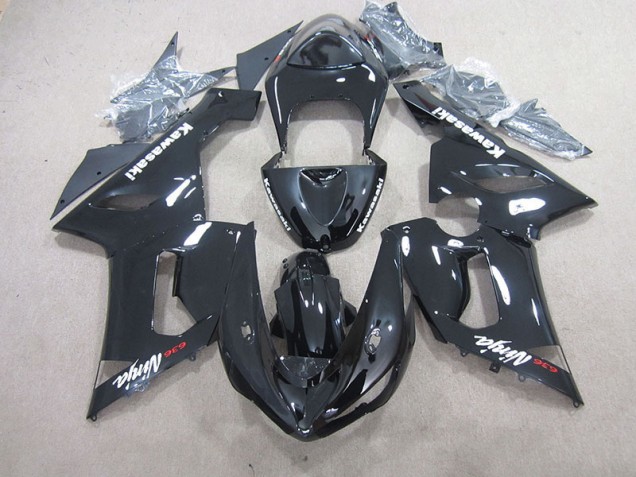 ZX6R 2005-2006 Motorrad Verkleidung - Schwarzer Ninja 636 ZX6R 2005-2006 Motorrad Verkleidung - Schwarzer Ninja 636