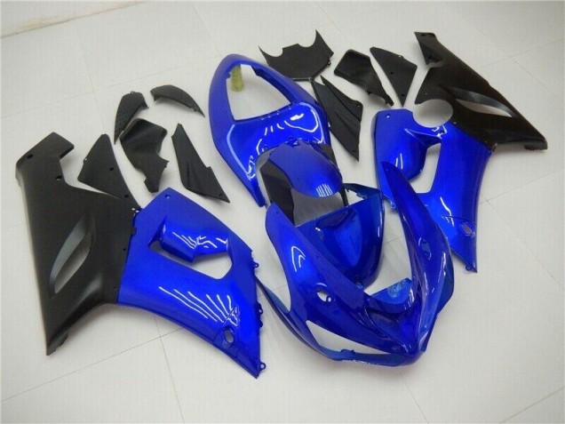 ZX6R 2005-2006 Motorrad Verkleidungen - Blau ZX6R 2005-2006 Motorrad Verkleidungen - Blau