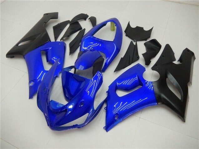 ZX6R 2005-2006 Motorrad Verkleidungen - Blau ZX6R 2005-2006 Motorrad Verkleidungen - Blau