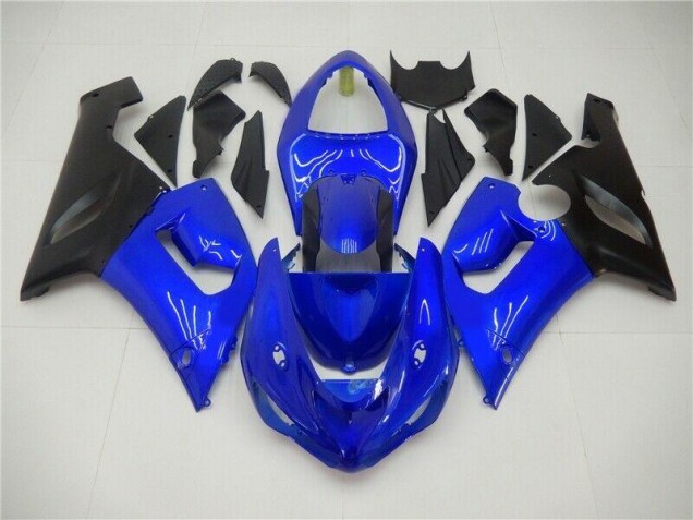 ZX6R 2005-2006 Motorrad Verkleidungen - Blau ZX6R 2005-2006 Motorrad Verkleidungen - Blau