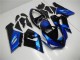 ZX6R 2005-2006 Motorrad Verkleidungen - Blau Schwarz ZX6R 2005-2006 Motorrad Verkleidungen - Blau Schwarz