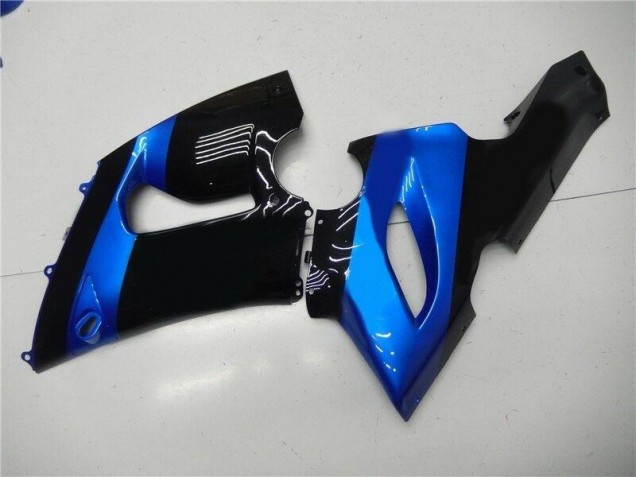 ZX6R 2005-2006 Motorrad Verkleidungen - Blau Schwarz ZX6R 2005-2006 Motorrad Verkleidungen - Blau Schwarz
