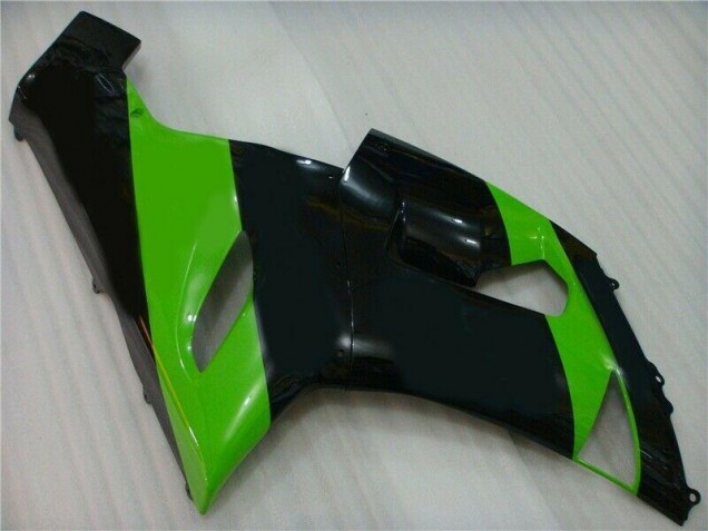 ZX6R 2005-2006 Motorrad Verkleidungen - Grün Schwarz ZX6R 2005-2006 Motorrad Verkleidungen - Grün Schwarz