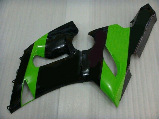 ZX6R 2005-2006 Motorrad Verkleidungen - Grün Schwarz ZX6R 2005-2006 Motorrad Verkleidungen - Grün Schwarz