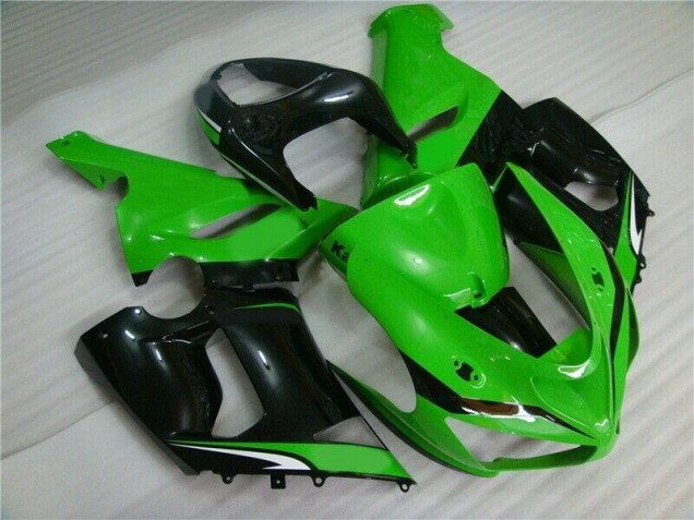 ZX6R 2005-2006 Motorrad Verkleidungen - Grün Weiß Schwarz ZX6R 2005-2006 Motorrad Verkleidungen - Grün Weiß Schwarz