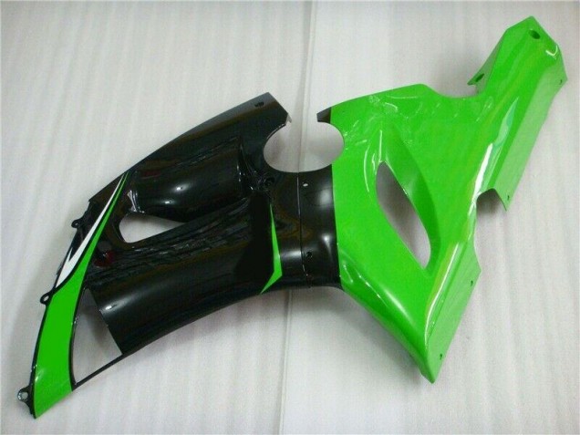 ZX6R 2005-2006 Motorrad Verkleidungen - Grün Weiß Schwarz ZX6R 2005-2006 Motorrad Verkleidungen - Grün Weiß Schwarz