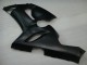 ZX6R 2005-2006 Motorrad Verkleidungen - Matt Schwarz