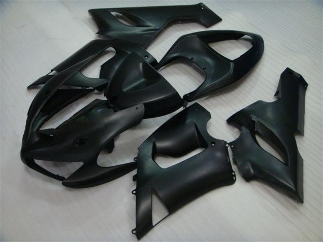 ZX6R 2005-2006 Motorrad Verkleidungen - Matt Schwarz