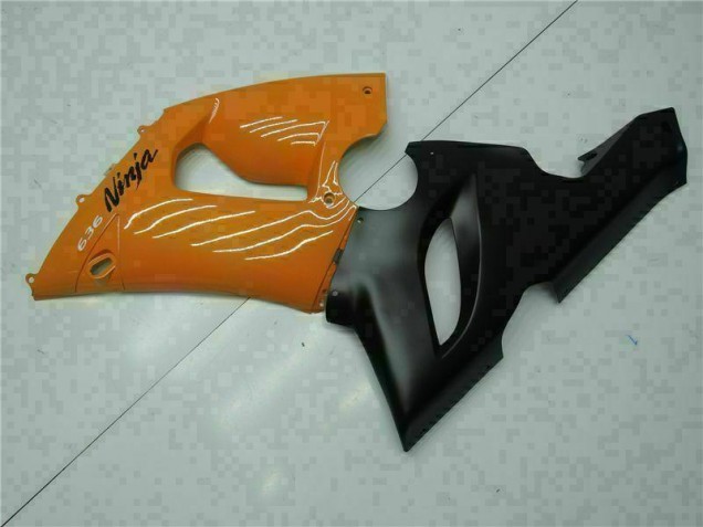 ZX6R 2005-2006 Motorrad Verkleidungen - Orange ZX6R 2005-2006 Motorrad Verkleidungen - Orange