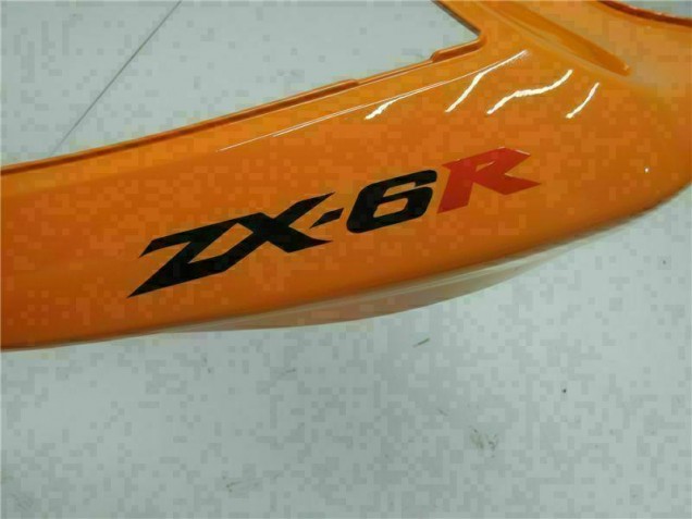 ZX6R 2005-2006 Motorrad Verkleidungen - Orange ZX6R 2005-2006 Motorrad Verkleidungen - Orange