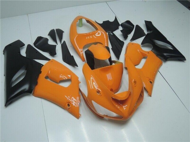 ZX6R 2005-2006 Motorrad Verkleidungen - Orange Schwarz ZX6R 2005-2006 Motorrad Verkleidungen - Orange Schwarz