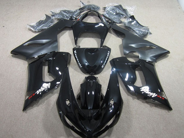 ZX6R 2005-2006 Motorrad Verkleidungen - Schwarzer Ninja 636 ZX6R 2005-2006 Motorrad Verkleidungen - Schwarzer Ninja 636