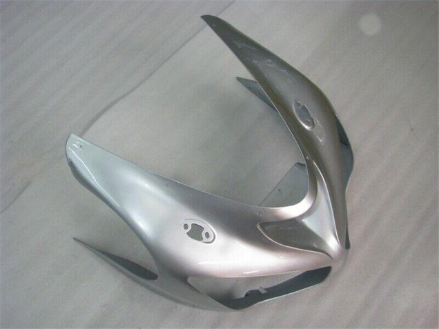 ZX6R 2005-2006 Motorrad Verkleidungen - Silber Rot Flammen ZX6R 2005-2006 Motorrad Verkleidungen - Silber Rot Flammen
