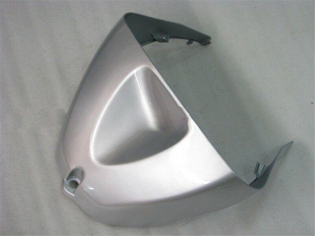 ZX6R 2005-2006 Motorrad Verkleidungen - Silber Rot Flammen ZX6R 2005-2006 Motorrad Verkleidungen - Silber Rot Flammen