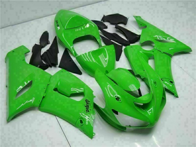 ZX6R 2005-2006 Motorrad VollVerkleidungen & Plastik - Grün ZX6R 2005-2006 Motorrad VollVerkleidungen & Plastik - Grün