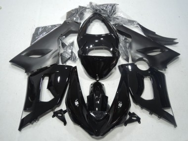 ZX6R 2005-2006 Motorrad VollVerkleidungen & Plastik - Schwarz