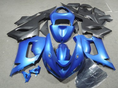 ZX6R 2005-2006 Motorrad Vollverkleidung - Blau