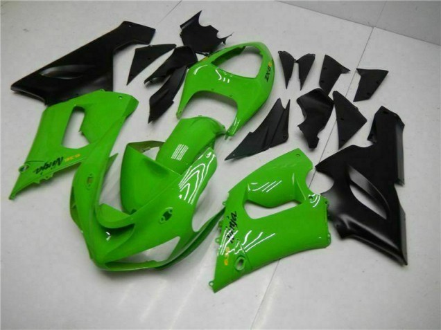 ZX6R 2005-2006 Motorrad Vollverkleidung - Grün ZX6R 2005-2006 Motorrad Vollverkleidung - Grün