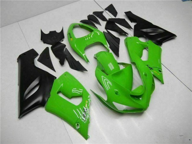 ZX6R 2005-2006 Motorrad Vollverkleidung - Grün ZX6R 2005-2006 Motorrad Vollverkleidung - Grün