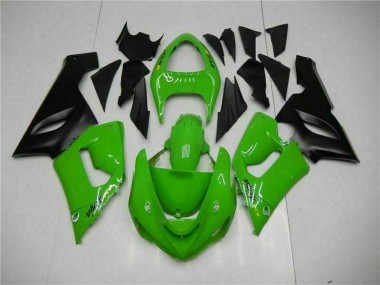 ZX6R 2005-2006 Motorrad Vollverkleidung - Grün