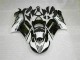 ZX6R 2007-2008 Motorrad Verkleidung - Schwarz Weiß
