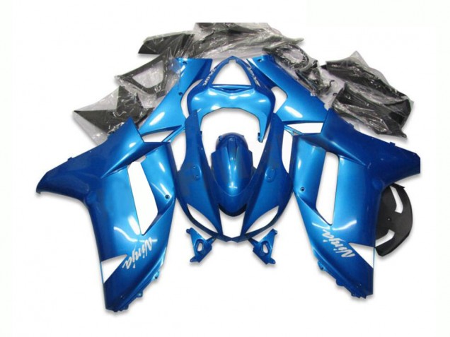ZX6R 2007-2008 Motorrad Verkleidungen - Blau ZX6R 2007-2008 Motorrad Verkleidungen - Blau