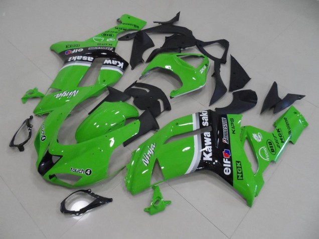 ZX6R 2007-2008 Motorrad Verkleidungen - Grün Pfeil ZX6R 2007-2008 Motorrad Verkleidungen - Grün Pfeil