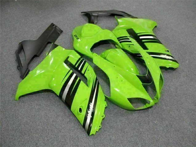 ZX6R 2007-2008 Motorrad Verkleidungen - Grün Schwarz ZX6R 2007-2008 Motorrad Verkleidungen - Grün Schwarz