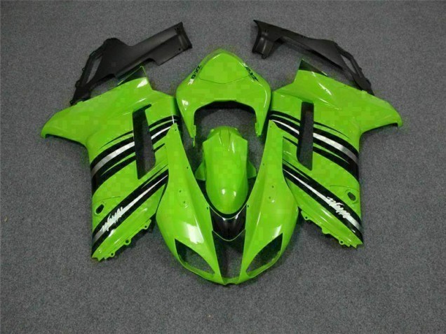 ZX6R 2007-2008 Motorrad Verkleidungen - Grün Schwarz ZX6R 2007-2008 Motorrad Verkleidungen - Grün Schwarz
