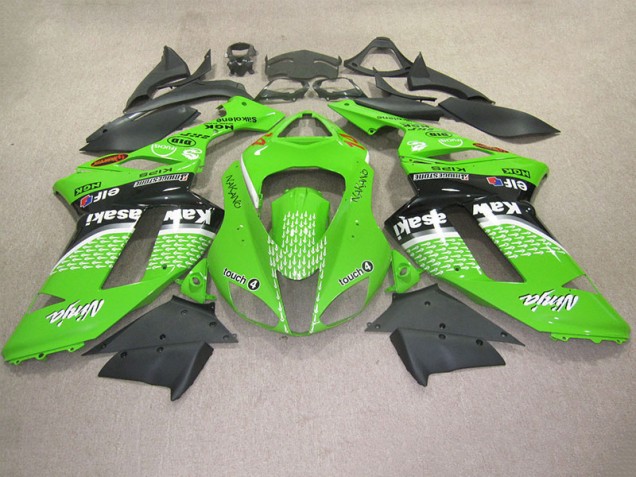 ZX6R 2007-2008 Motorrad Verkleidungen - Grüne Berührung 4 ZX6R 2007-2008 Motorrad Verkleidungen - Grüne Berührung 4