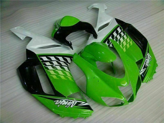 ZX6R 2007-2008 Motorrad Verkleidungen - Grüner Weißer Ninja ZX6R 2007-2008 Motorrad Verkleidungen - Grüner Weißer Ninja