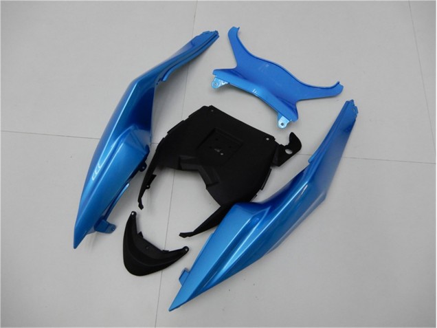 ZX6R 2009-2012 Motorrad Verkleidung - Blau Schwarz ZX6R 2009-2012 Motorrad Verkleidung - Blau Schwarz