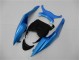 ZX6R 2009-2012 Motorrad Verkleidung - Blau Schwarz ZX6R 2009-2012 Motorrad Verkleidung - Blau Schwarz