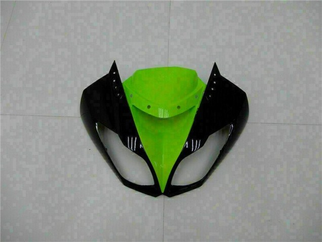 ZX6R 2009-2012 Motorrad Verkleidung - Schwarz Grün ZX6R 2009-2012 Motorrad Verkleidung - Schwarz Grün