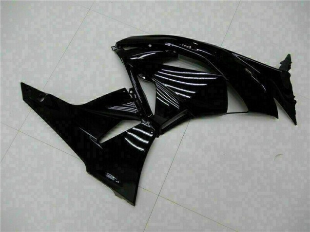 ZX6R 2009-2012 Motorrad Verkleidung - Schwarz Grün ZX6R 2009-2012 Motorrad Verkleidung - Schwarz Grün