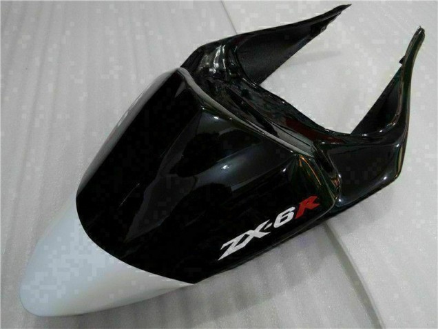 ZX6R 2009-2012 Motorrad Verkleidung - Schwarz Weiß 3M Touch4 ZX6R 2009-2012 Motorrad Verkleidung - Schwarz Weiß 3M Touch4