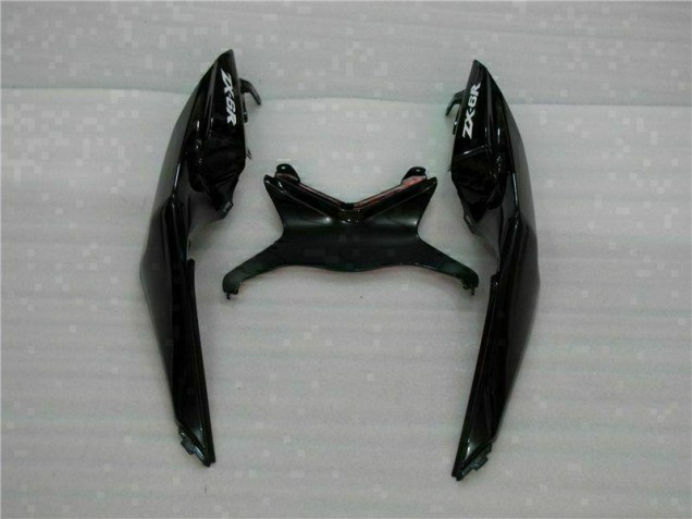 ZX6R 2009-2012 Motorrad Verkleidung - Weiß Schwarz ZX6R 2009-2012 Motorrad Verkleidung - Weiß Schwarz