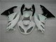 ZX6R 2009-2012 Motorrad Verkleidung - Weiß Schwarz ZX6R 2009-2012 Motorrad Verkleidung - Weiß Schwarz