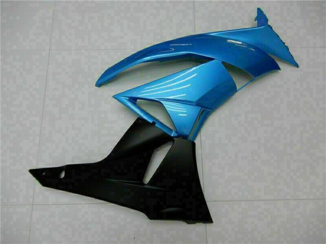 ZX6R 2009-2012 Motorrad Verkleidungen - Blau Schwarz ZX6R 2009-2012 Motorrad Verkleidungen - Blau Schwarz