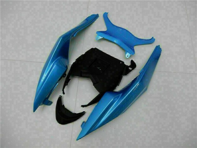 ZX6R 2009-2012 Motorrad Verkleidungen - Blau Schwarz ZX6R 2009-2012 Motorrad Verkleidungen - Blau Schwarz