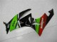 ZX6R 2009-2012 Motorrad Verkleidungen - Grün Schwarz Rot ZX6R 2009-2012 Motorrad Verkleidungen - Grün Schwarz Rot