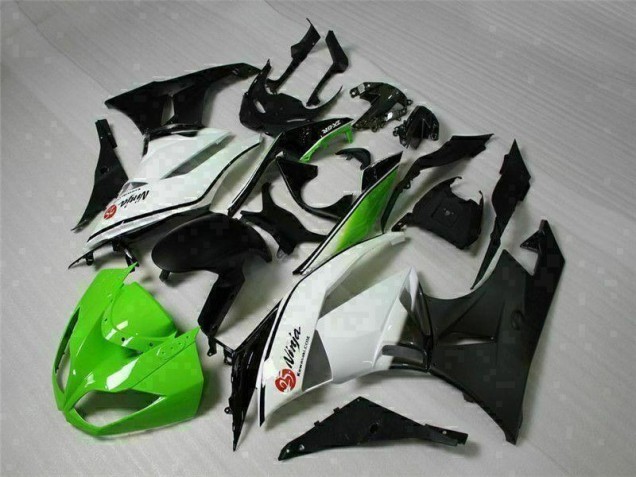 ZX6R 2009-2012 Motorrad Verkleidungen - Grün Schwarz Weiß 25 ZX6R 2009-2012 Motorrad Verkleidungen - Grün Schwarz Weiß 25