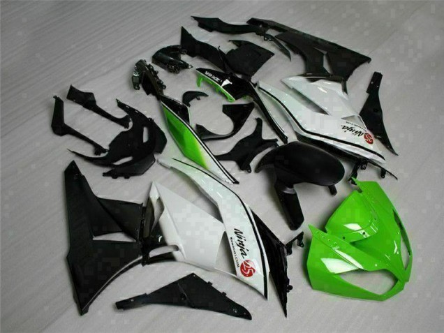 ZX6R 2009-2012 Motorrad Verkleidungen - Grün Schwarz Weiß 25 ZX6R 2009-2012 Motorrad Verkleidungen - Grün Schwarz Weiß 25