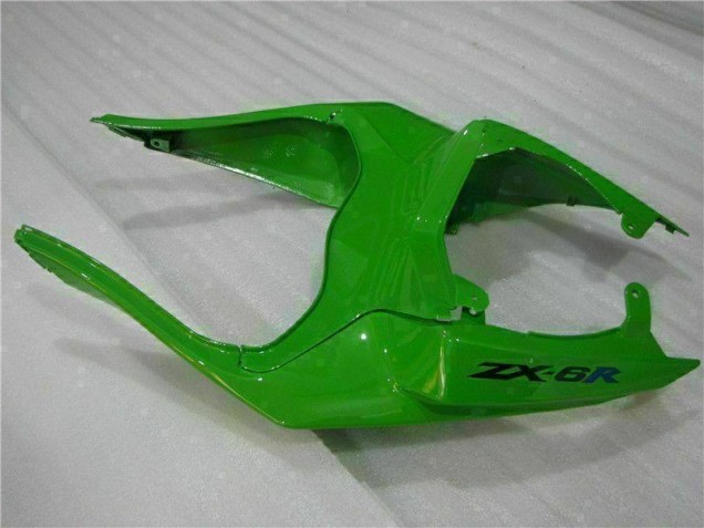 ZX6R 2009-2012 Motorrad Verkleidungen - Grün Schwarzer LeoVince ZX6R 2009-2012 Motorrad Verkleidungen - Grün Schwarzer LeoVince