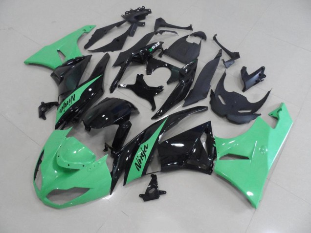 ZX6R 2009-2012 Motorrad Verkleidungen - Metallic Grün ZX6R 2009-2012 Motorrad Verkleidungen - Metallic Grün