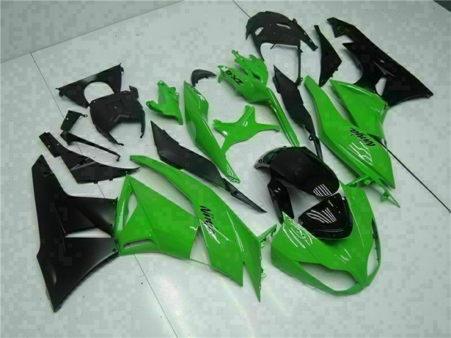 ZX6R 2009-2012 Motorrad Verkleidungen & Plastik - Schwarz Grün ZX6R 2009-2012 Motorrad Verkleidungen & Plastik - Schwarz Grün