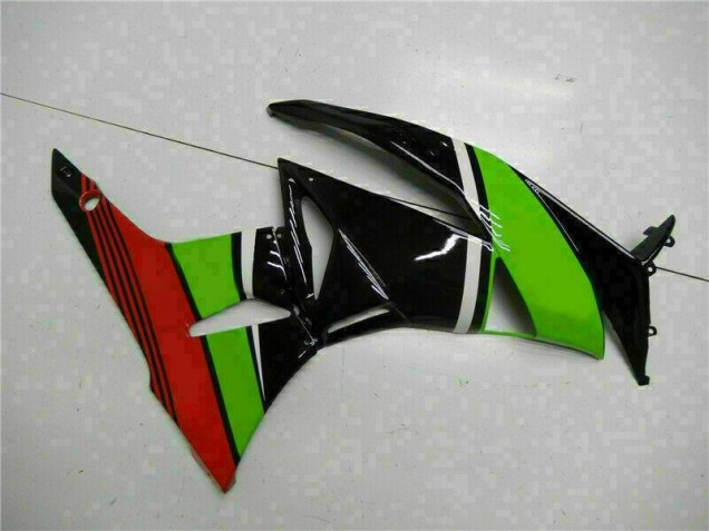 ZX6R 2009-2012 Motorrad Verkleidungen - Schwarz Grün Rot ZX6R 2009-2012 Motorrad Verkleidungen - Schwarz Grün Rot