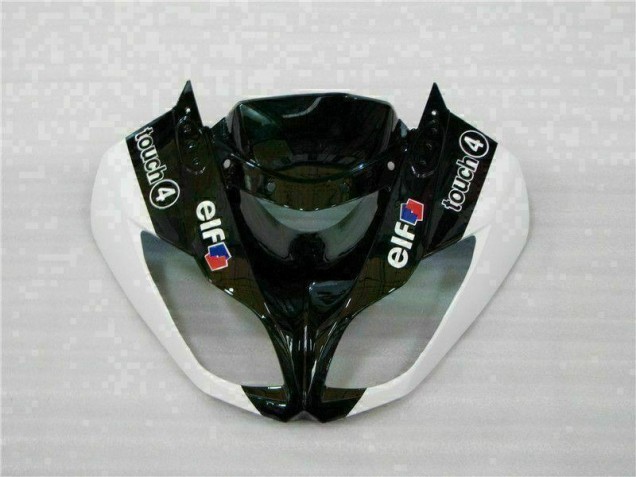 ZX6R 2009-2012 Motorrad Verkleidungen - Schwarz Weiß 3M Touch4 ZX6R 2009-2012 Motorrad Verkleidungen - Schwarz Weiß 3M Touch4