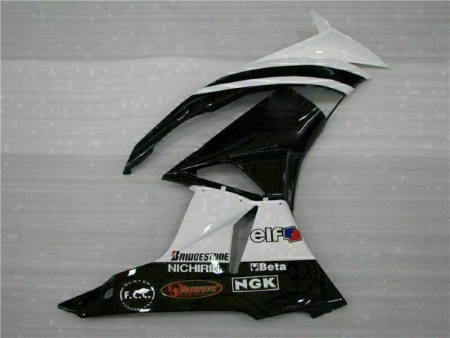 ZX6R 2009-2012 Motorrad Verkleidungen - Schwarz Weiß 3M Touch4 ZX6R 2009-2012 Motorrad Verkleidungen - Schwarz Weiß 3M Touch4